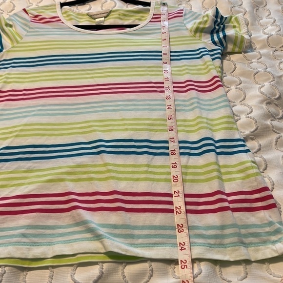 *Women’s Christopher Banks Striped tee medium - Picture 5 of 5